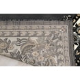 thumbnail image 6 of Allstar 8x10 Traditional Area Rug in Grey with Ivory French Aubusson design (7' 9" x 10' 1"), 6 of 8