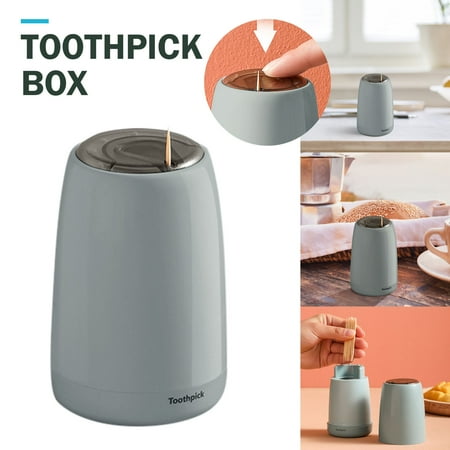 

Press Toothpick Box Home Creative Automatic Toothpick Box Living Room Dining Room Toothpick Box Storage Containers TANGNADE