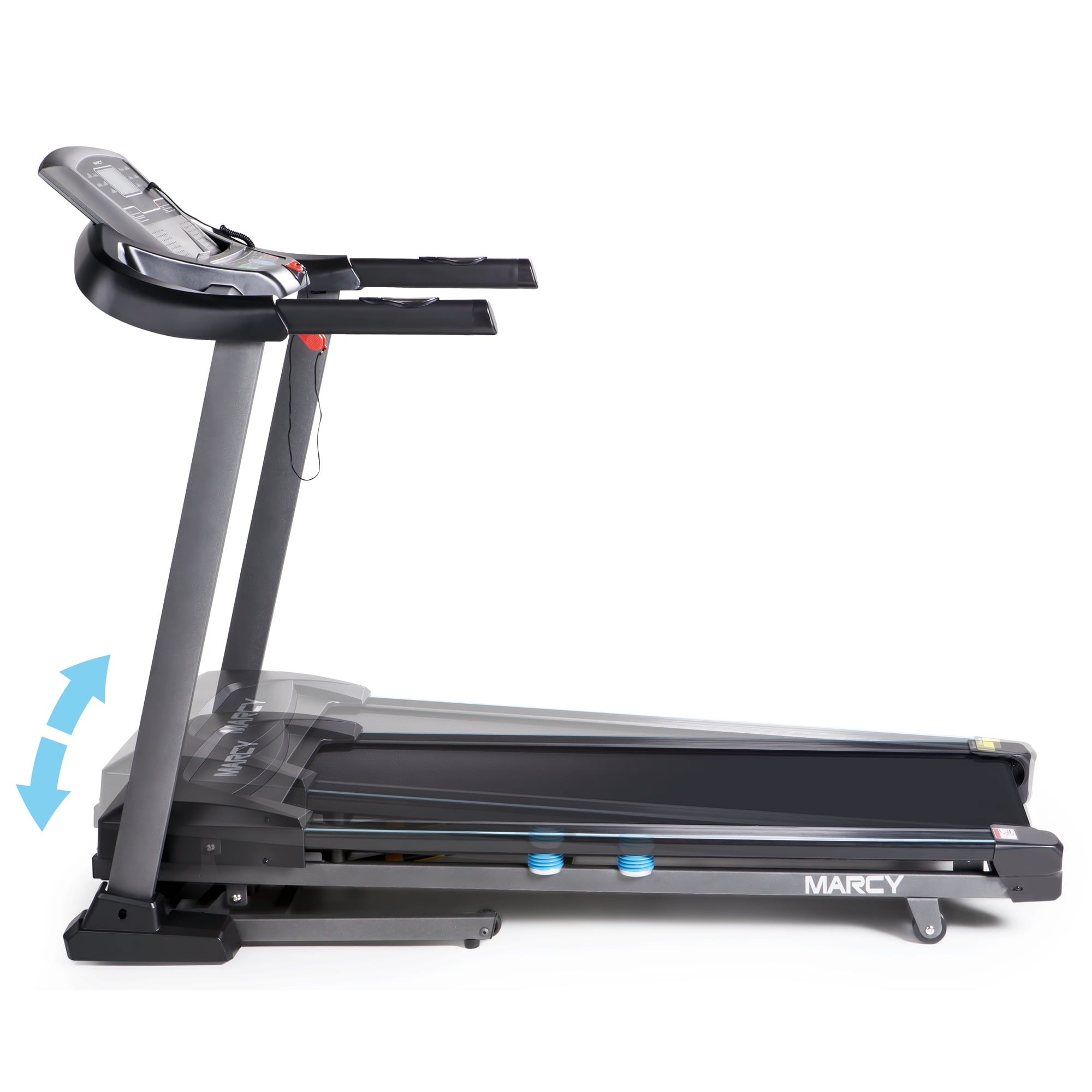 Marcy Folding 2.5HP Treadmill with Auto Incline and Body Fat