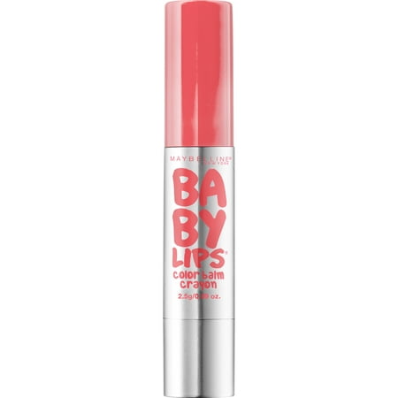 Maybelline New York Baby Lips Color Balm Crayon, Blush (Best Maybelline Baby Lips Flavor)