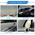 thumbnail image 3 of Repuestos Únicos de Bargain Tela de Cabecera de Malla Transpirable para Reparación de Techo Interior DIY para Automóviles, Camiones, RV, SUV, Tela de Malla Transpirable Gris Claro 54" L x 60" W, 3 of 7