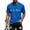 Blue, variant on We The People T Shirt for Men Summer Short Sleeve Crewneck Loose 4th of July Shirts Patriotic T-Shirts