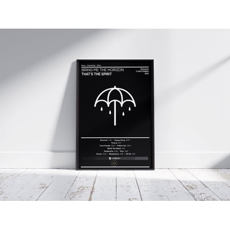 POSTER Bring Me the Horizon Poster | That's The Spirit Poster | Rock Music Poster | Album Cover Poster | Music Poster Gift | Wall Decor | -UNFRAMED