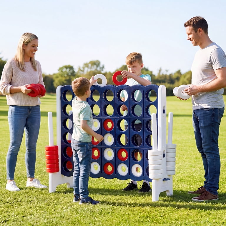 Costway Jumbo 4-to-Score Giant Game Set, 4-in-a-Row photo 4