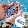 thumbnail image 4 of 1 Pc Durable Hex Key Allen Wrench Novel Repair Tool Allen Wrench Set (Blue), 4 of 8