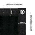 thumbnail image 5 of LOVE STORY 4' x 50' Black Fence Privacy Screen Heavy Duty Mesh Windscreen Cover for Patio Garden, 5 of 7