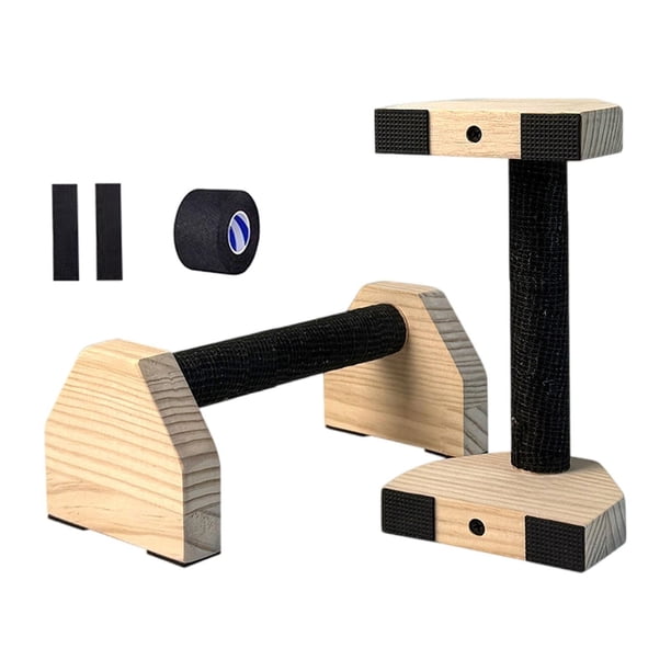 Barra de flexiones portátil de 2 piezas para ejercicios de gimnasia y fitness 20 centímetros