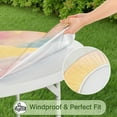 thumbnail image 5 of Pastel Cloud Starry Sky Round Fitted Tablecloth with Elastic Edge,Dining Table Cover Waterproof,Outdoor Round Tablecloth for Camping,Dining,Indoor and Outdoor, 5 of 7