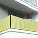 thumbnail image 1 of Malla de sombra para exteriores, pérgola y patio trasero con protección solar, material térmico y ojales reforzados (amarilla)., 1 of 5