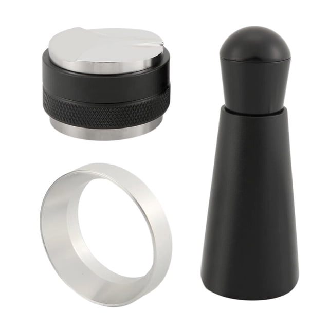 Kit de Accesorios para Espresso 51 mm: Distribuidor Café y Nivelador, Herramienta WDT Embudo Dosificador.