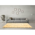 thumbnail image 3 of Ahgly Company Indoor Square Solid Brown Modern Area Rugs, 7' Square, 3 of 4