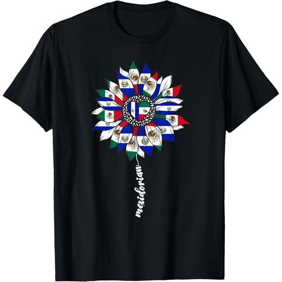 t-shirtHalf Mexican And Salvadorian Mexico El Salvador Flag Girl T-Shirt mens t shirt,black,women,funny,misfits,men,journey