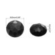 thumbnail image 2 of Piedras de Cristal Acrílicas Redondas de Fondo Plano, Piedras de Cristal Negras de 25mm para Decoración de Manualidades 25Pcs, 2 of 7