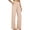 Beige, variant on Yoga Pants Women, Comdrip Flare Yoga Pants with Pockets Work Pants Women High Waisted Business Casual Trousers Business Casual Bottoms for Women Beige L