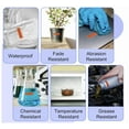 thumbnail image 4 of Fluorescent TZe Tape Compatible with Brother P Touch Label Maker, 2 Pack, 4 of 8