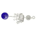 thumbnail image 2 of Adorno colgante para coche Bling Bling con forma de elefante y ojo azul, 2 of 12