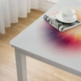 thumbnail image 5 of WYYP Radial Gradient Square Tablecloth with Elastic Edge 100% Polyester Fiber 52*52, 5 of 8