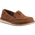 thumbnail image 2 of ARIAT Women's Cruiser Suede, Western Inspired, Slip-On Shoes 6 Chestnut Suede, 2 of 6