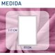 thumbnail image 4 of Cobija para Bebé, Bluelander, 2 piezas, de Franela, Diseño Liso, Fiusha, 4 of 5