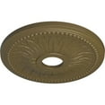 thumbnail image 3 of Ekena Millwork 18"OD x 3 3/4"ID x 1 1/2"P Bailey Ceiling Medallion (Fits Canopies up to 5 3/4"), Hand-Painted Mississippi Mud, 3 of 6