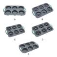 thumbnail image 2 of Advancent Molde de silicona para galletas de chocolate y donas con diseños 3D únicos para hornear emocionantes bandejas de hielo de silicona Herramientas y accesorios para hornear tipo+4, 2 of 6