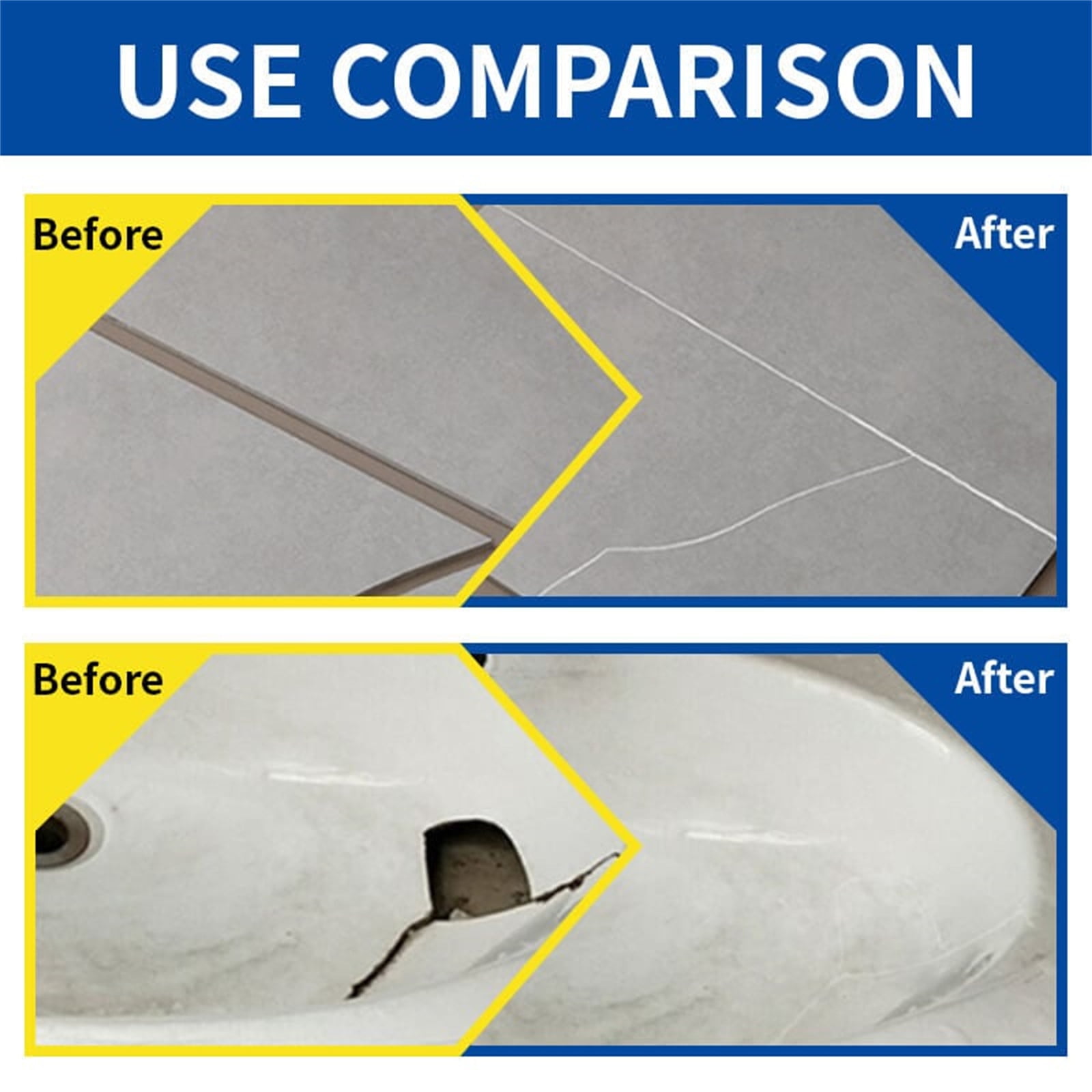RBCKVXZ Tile Repair Agent Ceramic Paste Tile Glue Strong Adhesive
