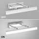 thumbnail image 3 of Lámpara de baño cromada de 40 cm, diseño moderno, luz blanca neutra regulable con módulo LED integrado para varias configuraciones (1 artículo), 3 of 5