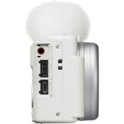 Sony ZV-1 II Vlog Camera for Content Creators and Vloggers (White)(International Model)