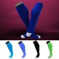 thumbnail image 3 of Lian LifeStyle Women's 1 Pair Knee High Sports Socks Size M XL0020-02(Navy Blue), 3 of 3