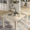 thumbnail image 5 of Furniture of America Tabitha Dining Table in Antique White, 5 of 9