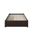 thumbnail image 4 of Concord Platform Bed with Flat Panel Foot Board and 2 Urban Bed Drawers, Multiple Colors, Multiple Sizes, 4 of 8