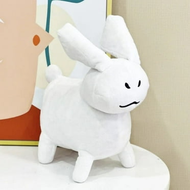 TYFLEI 30cm Gubby Plush  Forgotten Game Peripheral Plush Toy Doll White Rabbit