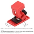 thumbnail image 4 of Lockout Tagout Kit Electrical Loto Safety Equipment Tools, Universal Circuit Breaker Lock Clamp, Red Padlock, Group Hasp, Plug Lock Out Tag Out, Warning Labels Electrician Work Essential, 4 of 9