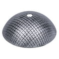thumbnail image 6 of Silver Squares Glass Vessel Sink, 6 of 6