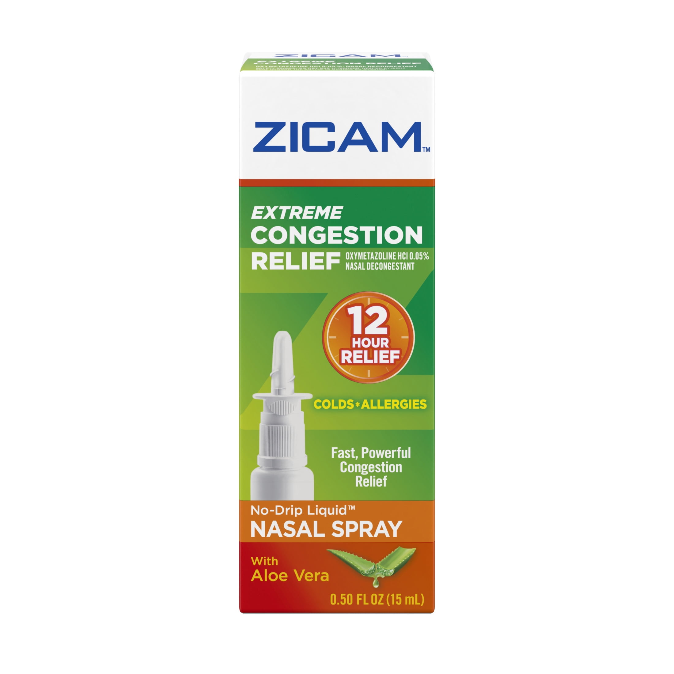 Zicam No-Drip Nasal Spray, Extreme Congestion Relief, Sinus