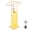 Clear with Casters, variant on Vakiorn Acrylic Podium with 4 Wheels 42.5 inch Clear Church Pulpit Storage Shelf 15 Colors Adjustable for Classroom Conference Wedding Office