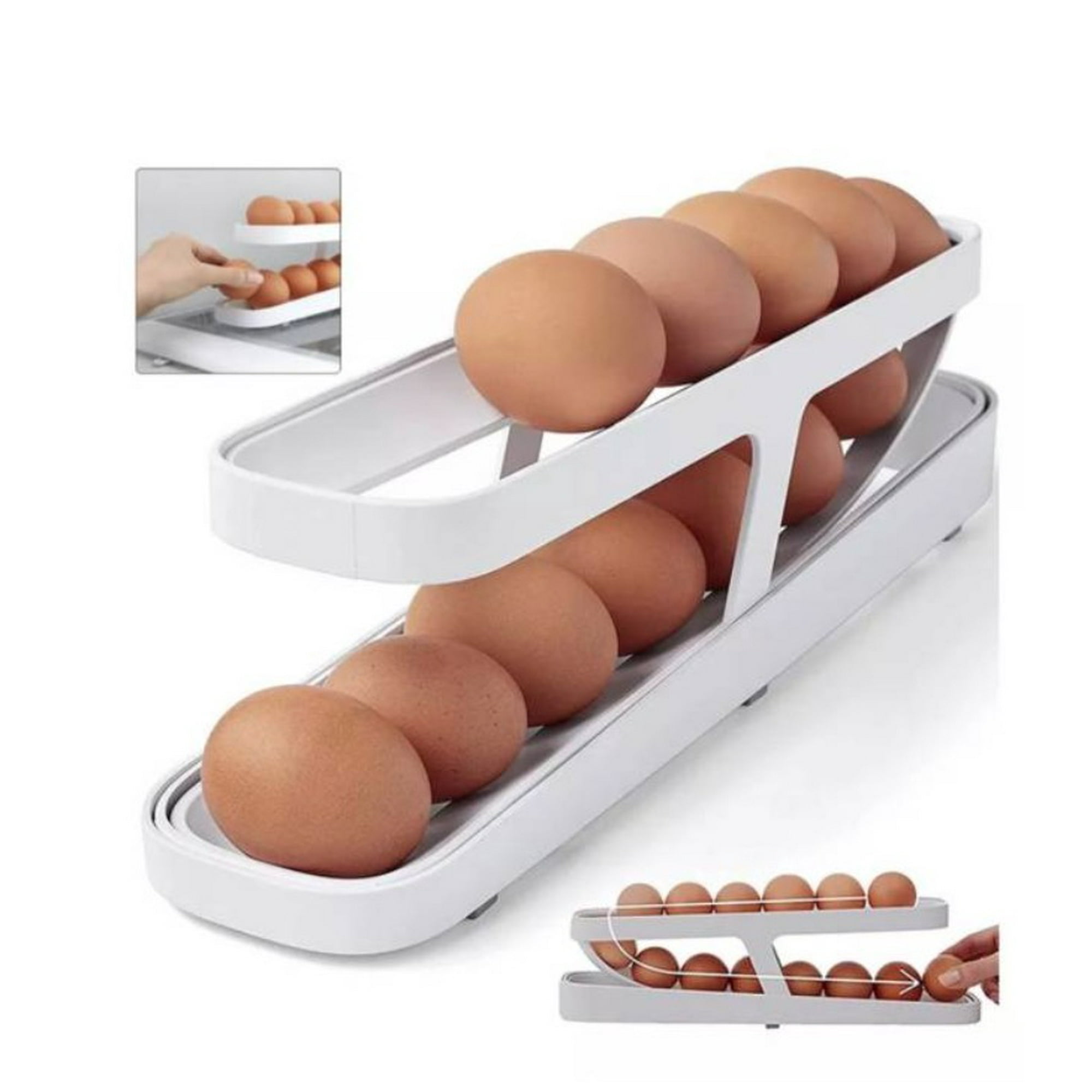 Dispensador De Huevos Para Nevera Organizador De Huevos Knasta Chile