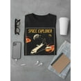 thumbnail image 3 of Space Explorer. Spaceship T-Shirt Men -Smartprints Designs, Male x-Large, 3 of 4