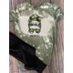 thumbnail image 2 of Camiseta con estampado Tie Dye Mom Life de moda Tmvgtek Para estrenar, 2 of 2