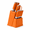Orange, variant on HEESEM 13 Pcs Kitchen Knife Set with Block and Sharpener High Carbon Stainless Steel Knife Set - Brown