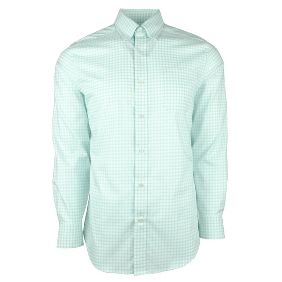 Men's Plaid Button Down Long Sleeve Shirt M Small