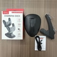 thumbnail image 1 of Dual Charging Dock for Switch 2 Pro Controller, Aircraft Style Charger Stand with Green LED Indicator, NS2 Pro Controller Charging Station, 1 of 7