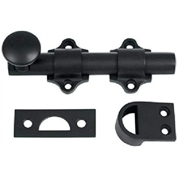 Deltana DDB425U19 HD Solid Brass 4-Inch Dutch Door Bolt