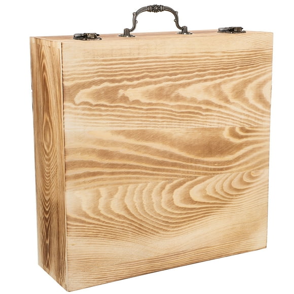 Retro Wooden Box Vintage Wood Box Antique Wooden Gift Packing Box Storage Box