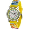 Girl's Butterfly Design Watch, Silicone Strap