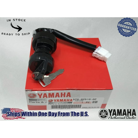 Yamaha OEM Key On Off Ignition Main Switch YFZ450 YFZ 450 04-13 5TG-82510-02-00