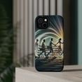 thumbnail image 4 of DistinctInk MagSafe Tough Case for Apple iPhone 14 (6.1" Screen) - Mark 10:7: God's Unbreakable Union Between Husband and Wife - Lightweight Grip, 4 of 6