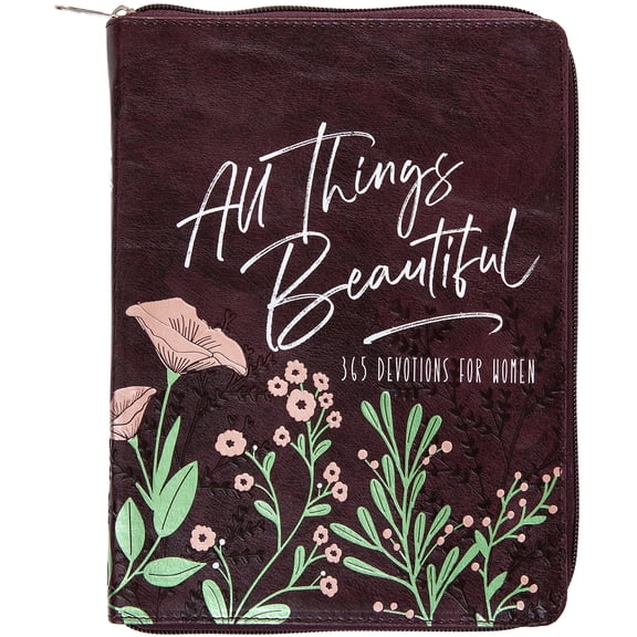 Pre-Owned All Things Beautiful Ziparound Devotional: 365 Devotions for Women (Imitation Leather) 1424562686 9781424562688