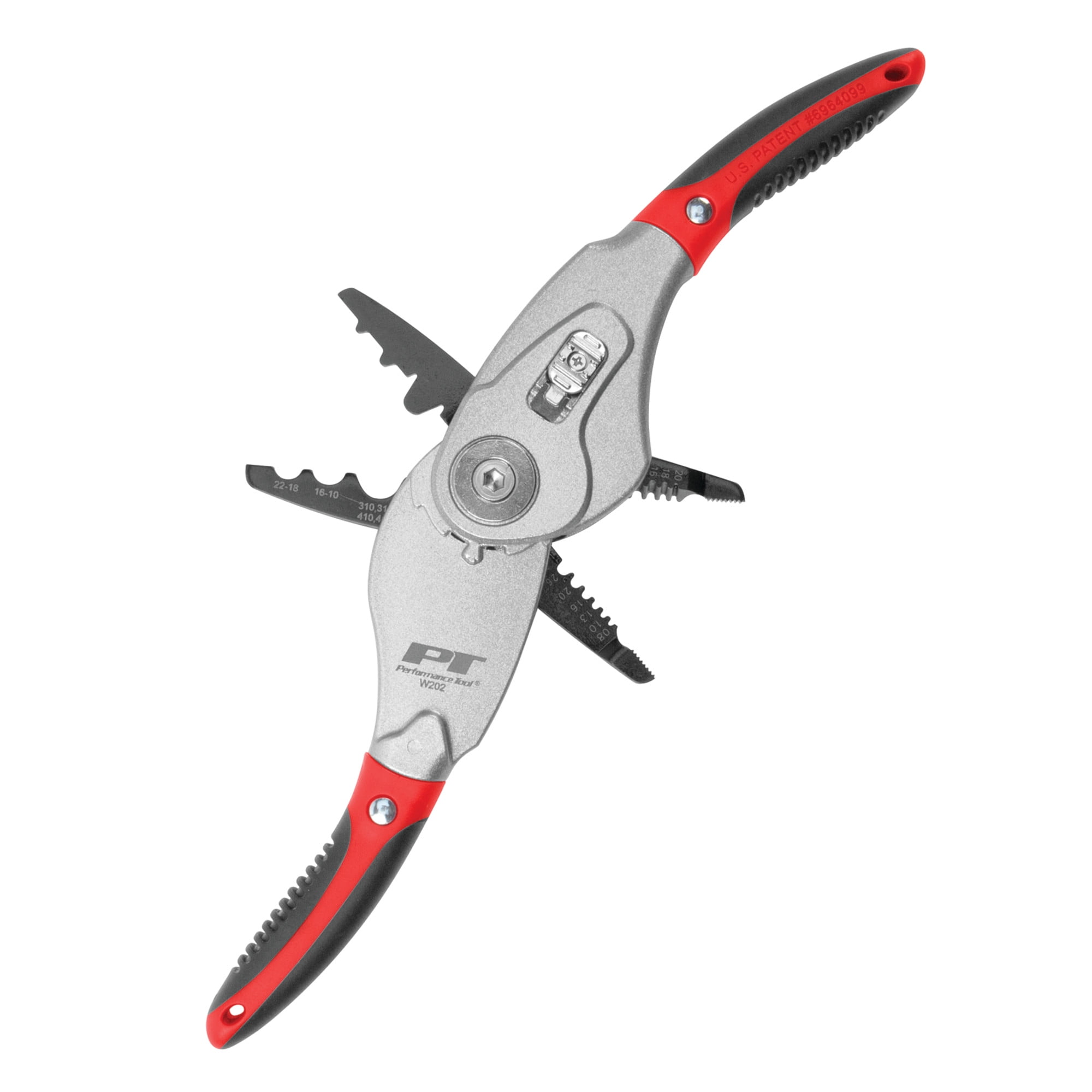 Performance Tool W202 2-In-1 Wire Stripper Pliers and Crimping Tool