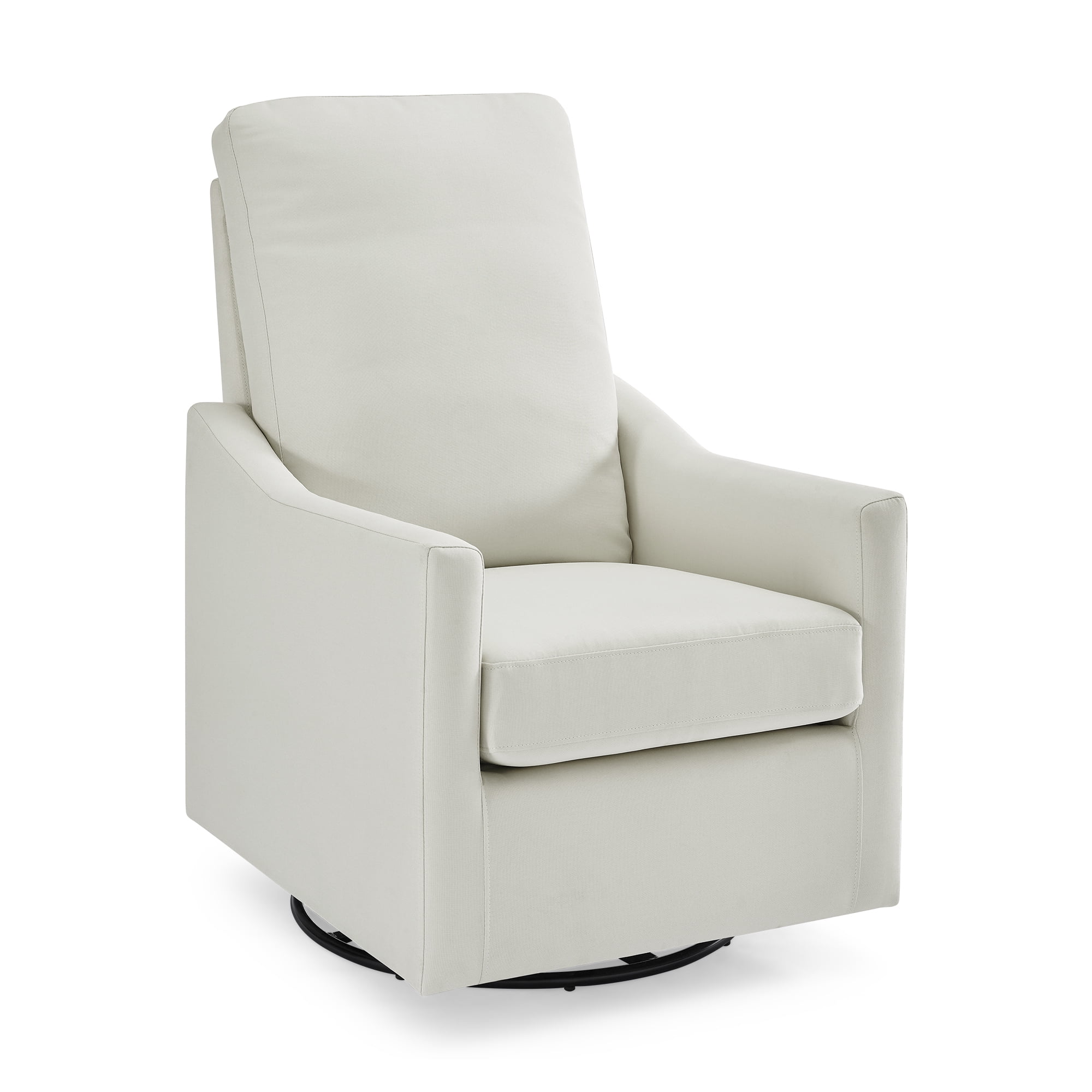 Delta Children Adley Nursery Glider Swivel Chair - Greenguard Gold Certified, Cream